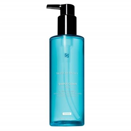 SIMPLY CLEAN Purifying cleansing gel, cleanses and refines the skin texture by stimulating enzymatic exfoliation 195 ml SkinCeuticals