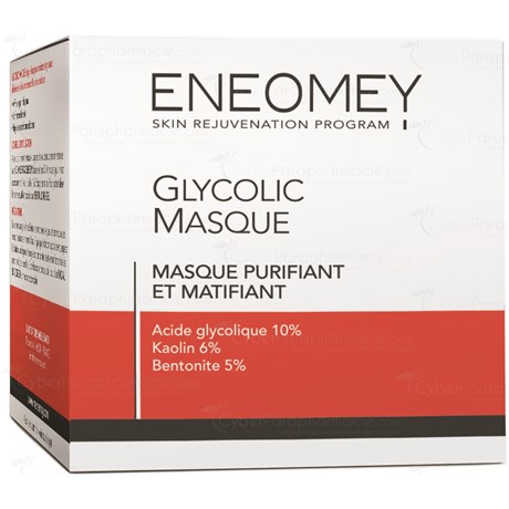 PURIFY MASQUE 10, Masque crème exfoliant à 10 % d'acide glycolique. - pot 75 ml
