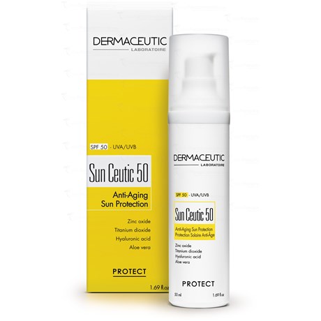 SUN CEUTIC CREAM SPF Ceutic Dermaceutic 50 High Protection Sunscreen, SPF 50 -. Fl 50 ml