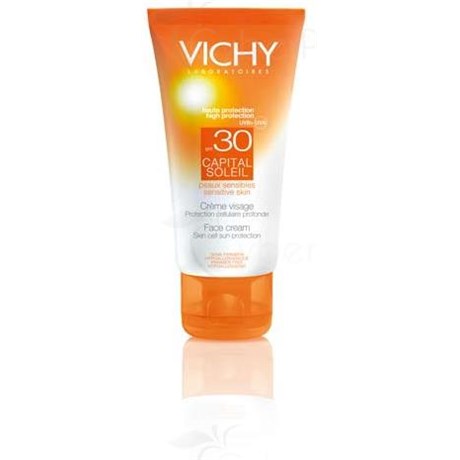 VICHY CAPITAL SOLEIL FACE CREAM SPF 30 high protection Mexoryl XL SPF 30 Sunscreen -. 50ml tube