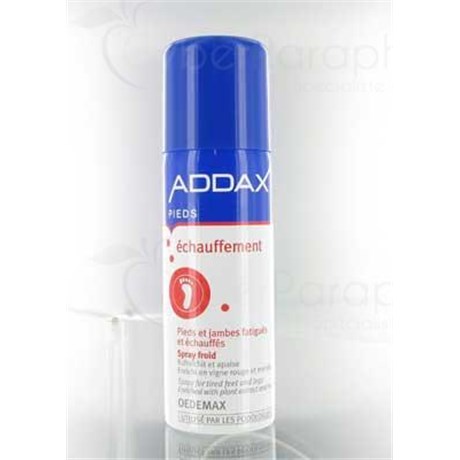 ADDAX FEET WARM COLD SPRAY OEDEMAX, podiatry Spray cooling effect. - Spray 125 ml