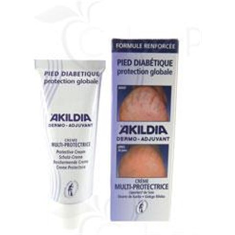 AKILDIA DERMOADJUVANT CREAM MULTIPROTECTRICE, multiprotectrice podiatric Cream. - 75 ml tube