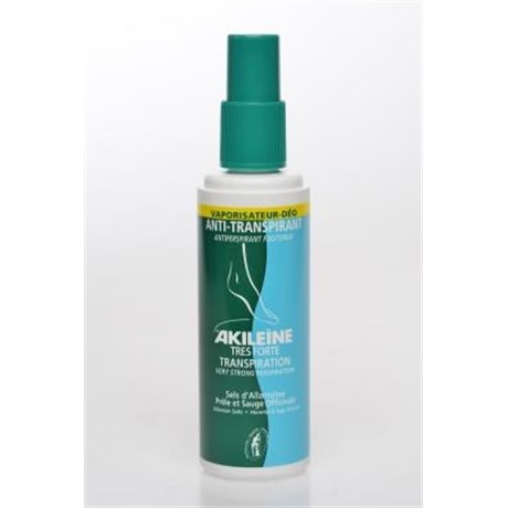 AKILEÏNE GREEN CARE SPRAY podiatry, podiatric Spray deodorant antiperspirant. - Spray 100 ml