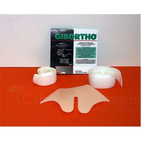 GIBORTHO THERMOFORMABLE, static splint thumb metacarpophalangeal extension. wide (ref. 1111) - unit