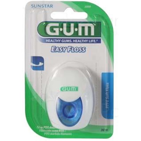 GUM EASY FLOSS Dental floss Teflon, fine and highly durable - unit