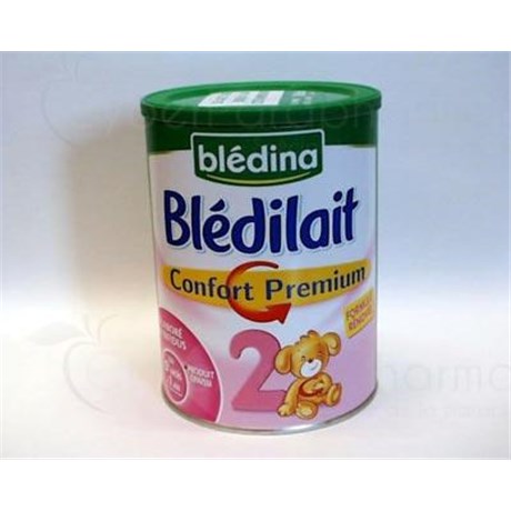 Blédilait COMFORT PREMIUM 2 milk thickened subsequently elaborated bifidus, infant age 2. - Bt 900 g