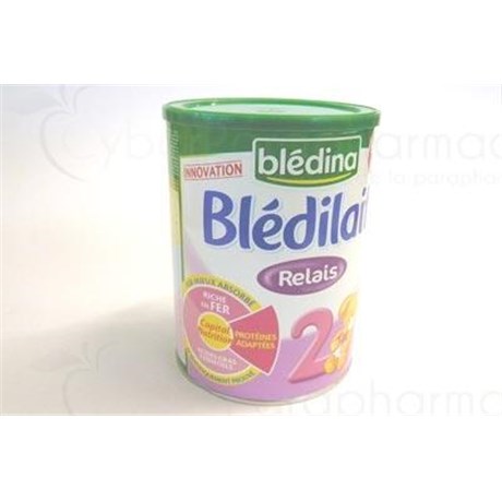Blédilait RELAY 2 Infant Milk on the second age. - Bt 900 g