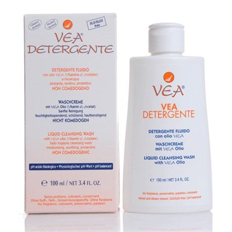 VEA DETERGENTE, Gel dermonettoyant fluide à la vitamine E 100ml