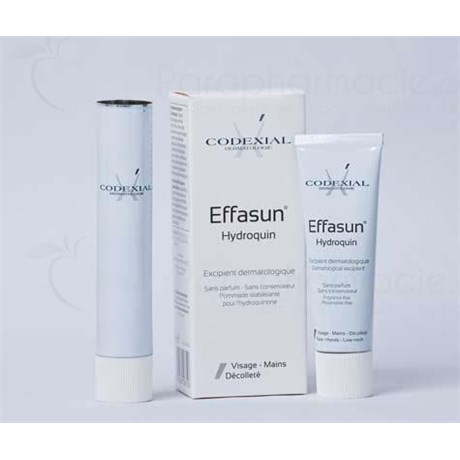 EFFASUN HYDROQUIN, Excipient dermatologique pour préparations magistrales. - tube 20 g