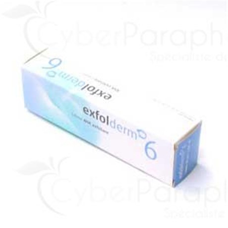 EXFOLDERM 6, Crème dermatologique à 6 % d'acide glycolique. - tube 30 ml