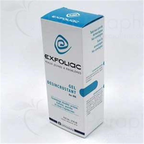 EXFOLIAC GEL DÉSINCRUSTANT, Gel désincrustant aux AHA. - tube 50 ml