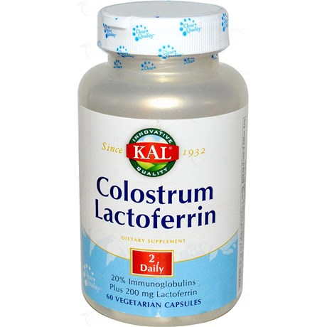 COLOSTRUM LACTOFERRIN, 60 capsules vegetales