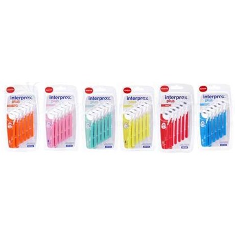 INTERPROX PLUS 2 G, Interdental Brush Handle and cap. mini - blister 6