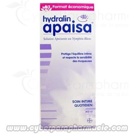 HYDRALIN APAISA devient HYDRALIN QUOTIDIEN Solution apaisante au nymphéa blanc 400 ml