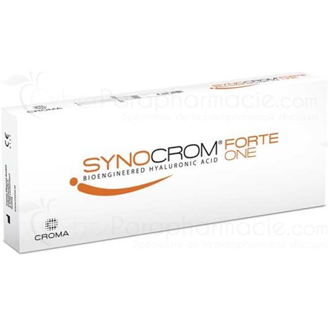 SYNOCROM FORTE ONE Liquide gel élastovisqueux pour injection articulaire, bt 1