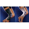 Genutrain P3, Knee brace unarticulated for permanent protection of the patella. titanium, left, size 5 - unit