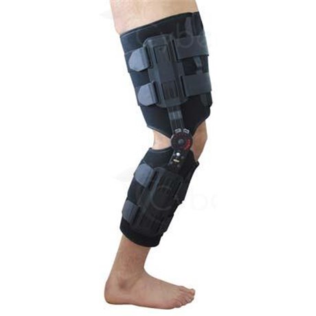 SOBER KNEE BRACE, hinged knee brace, long, Dr. Berrehail black, size 1 - unit