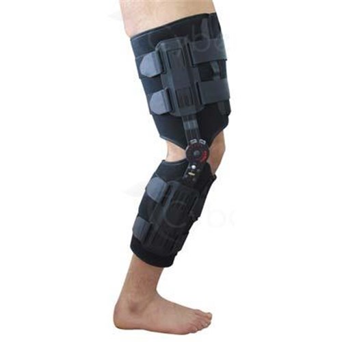 SOBER KNEE BRACE, hinged knee brace, long, Dr. Berrehail black, size 1 - unit