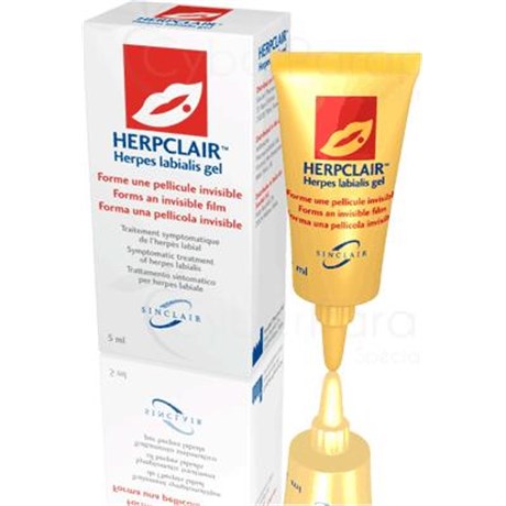 HERPCLAIR herpes lip gel 5 ml