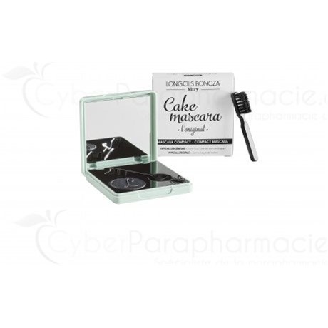 Cake Mascara, l'Original, mascara compact hypoallergénique, 4g