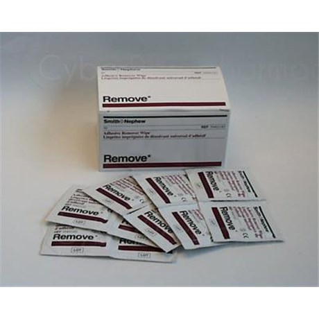 REMOVE, Lingette imprégnée dissolvante antiadhésive - bt 50