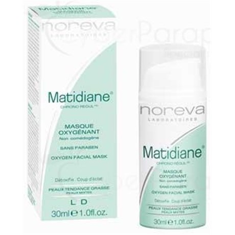 MATIDIANE MASQUE OXYGÉNANT, Masque oxygénant au Chrono Regul HD (régule le flux sébacé). - fl 30 ml