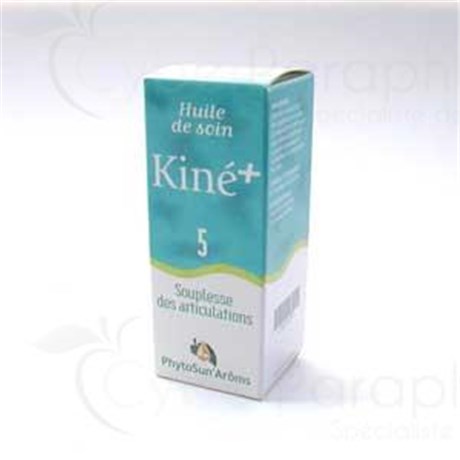 KINÉ + N° 5, Huile de massage, souplesse des articulations. - fl 50 ml