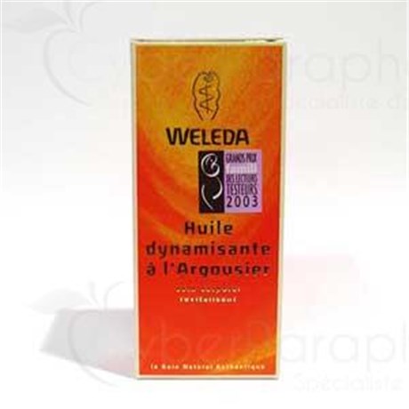 WELEDA ARGOUSIER HUILE CORPORELLE DYNAMISANTE, Huile corporelle dynamisante à l'argousier. - fl 100 ml