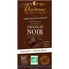 CHOCOLATE CHOCOLATE BAKED Dardenne, Chocolate tablet dark chocolate with cane sugar, 50% cocoa, vanilla more (ref. TB2) - 200 g tablet