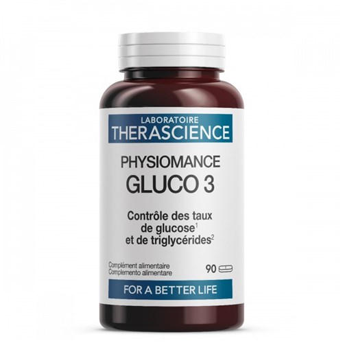 PHYSIOMANCE GLUCO 3 90 tablets Therascience