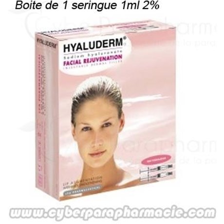 HYALUDERM facial rejuvenation 2% (1x1ml)