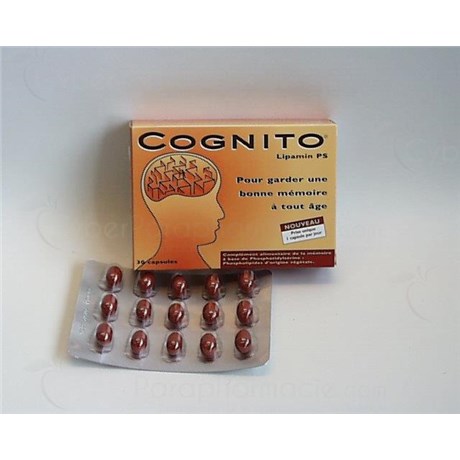 COGNITO SENIOR, Capsule, complément alimentaire à base phosphatidylsérine. - bt 30