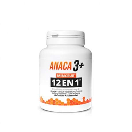 ANACA3+ MINCEUR 12 EN 1 COMPLÉMENTS ALIMENTAIRES ANACA3
