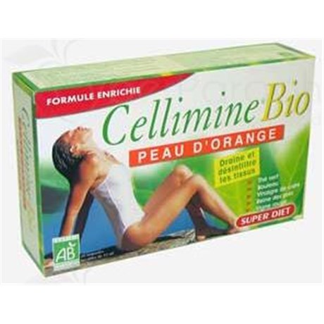 CELLIMINE PEAU D'ORANGE, Ampoule, complément alimentaire drainant et désinfiltrant. - bt 20