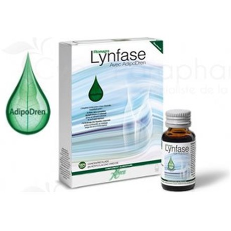 FITOMAGRA LYNFASE - CONCENTRÉ FLUIDE Avec AdipoDren - 12 petits flacons