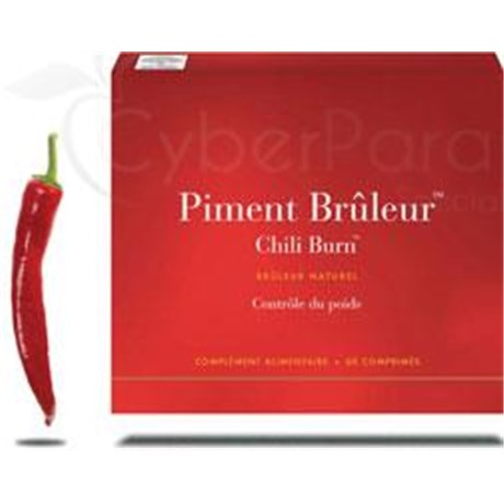 PIMENT BRÛLEUR, Comprimé, complément alimentaire à visée minceur. - bt 60