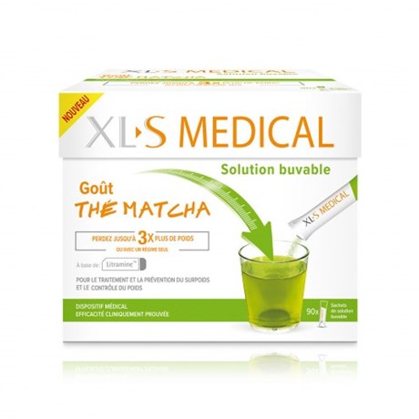 SOLUTION BUVABLE GOUT THE MATCHA 90 SACHETS MEDICAL XL-S