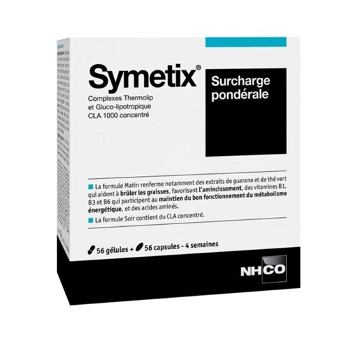 Symetix, Surcharge pondérale, 56 gélules + 56 capsules