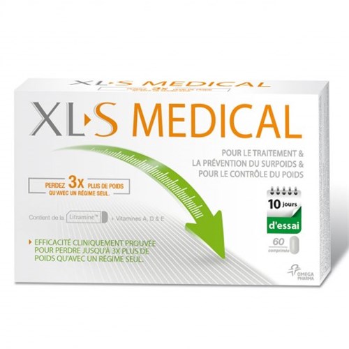 XLS MEDICAL CAPTEUR DE GRAISSES 60 comprimés