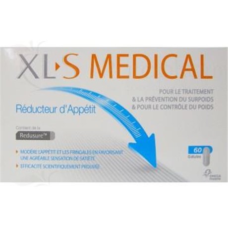 XLS MEDICAL RÉDUCTEUR D'APPÉTIT 60 gélules