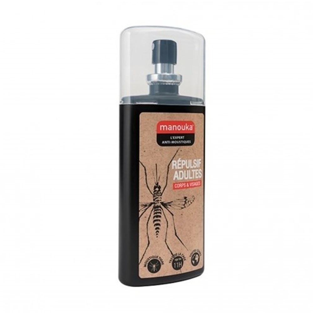 MOSQUITO REPELLENT ADULT ALL AREAS 75ML MANOUKA