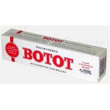 BOTOT TOOTHPASTE, Toothpaste with natural essences. - 75 ml tube