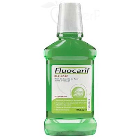 FLUOCARIL BIFLUORÉ MOUTHRINSE, bath bifluoré mouth after brushing. - Fl 250 ml