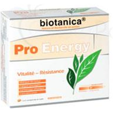 BIOTANICA PRO ENERGY, Comprimé, complément alimentaire énergisant. - bt 45