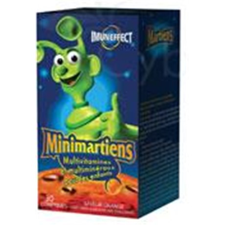 MINIMARTIENS WALMARK ORANGE, Comprimé à sucer, complément alimentaire vitalisant et immunostimulant. - bt 50