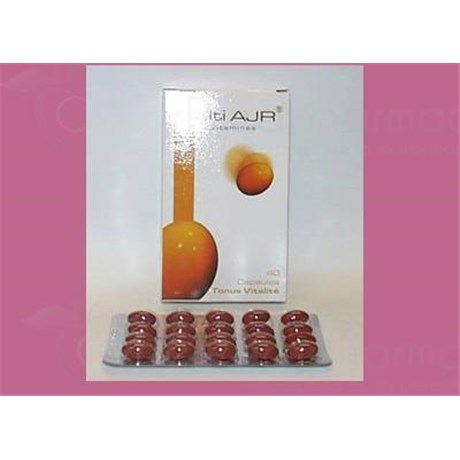 MULTIAJR, Capsule, complément alimentaire riche en vitamines, minéraux et ginseng. - bt 40