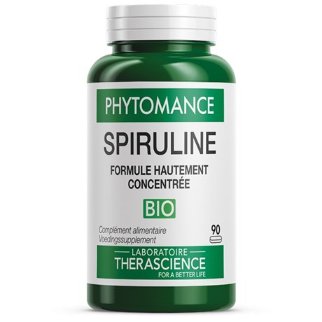 PHYTOMANCE SPIRULINE BIO 90 comprimés Therascience