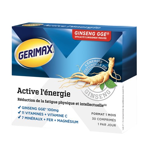 Gerimax ADULT tablet, tonic food supplement. - Bt 90