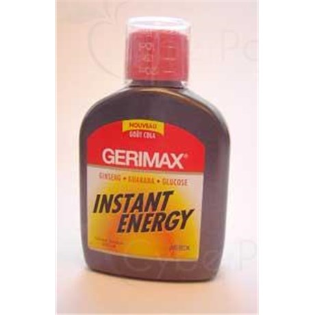 Gerimax INSTANT ENERGY, oral solution, tonic food supplement. - Fl 240 ml