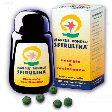 Marcus Rohrer Spirulina Spiruline - 180 comprimés